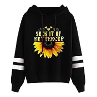 Long Sleeve Tops For Women Multipack Pullover for Women Casual Hooded Sweatshirts Printing Long Sleeve O Neck