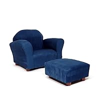 KEET Roundy Child Size Chair with Microsuede Ottoman