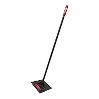 Bully Tools 92540 Tamper Thick Steel Plate with Steel Handle, 49.25-Inch