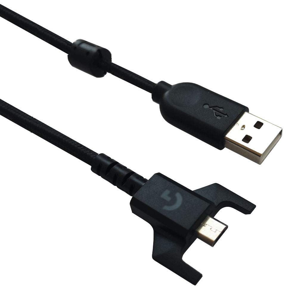 USB Charging Cable Replacement for Logitech G403 G900 G903 G703 G PRO G Pro x Superlight Wireless Gaming Mouse