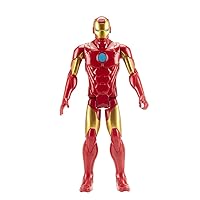 Marvel Avengers Titan Hero Series Iron Man Action Figure, 12-inch Toy, Inspired by Marvel Universe, for Children from 4 Years Old