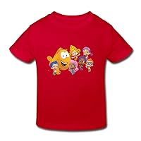 Kids Toddler Retro Pre-Cotton Bubble Guppies T-Shirt