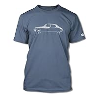 Citroen DS ID 1955-1967 Sedan 4 Doors T-Shirt - Men - Side View