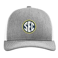 NCAA SEC Southeastern Conference Logo Collegiate Sports Trucker Adjustable Hat
