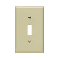 ENERLITES Toggle Light Switch Wall Plate, Size 1-Gang 4.50