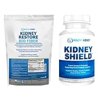 Kidney Restore Kidney Shield Fish Oil Renal Supplement Bio Fiber Acacia Powder