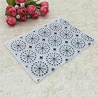 Circle Plastic Embossing Folders for DIY Scrapbooking Paper Craft. Card Making Decoration Supplies
