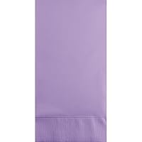 Club Pack of 192 Luscious Lavender 3-Ply Disposable Party Paper Guest Napkins 8