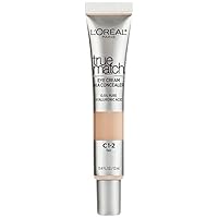 L’Oréal Paris True Match Eye Cream in a Concealer, 0.5% hyaluronic acid, Fair C1-2, 0.4 fl. oz.