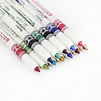Lot of 12 Assorted Colors Smooth Crayon Eyeliner Set