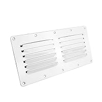 Boat Yacht Accessories Durable Ventilation Replacement Silver Boat Air Vent Grill Cover Stainless Steel Hardware