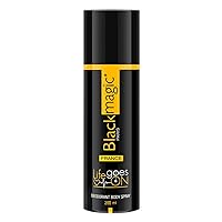JBJ Perfume Black Magic Paris France Deodorant Body Spray Refreshing Long Lasting Deo for Men 200 ml (Pack of 1)