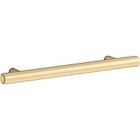 Kohler K-25498-2MB Purist Drawer Pull, Vibrant Brushed Moderne Brass