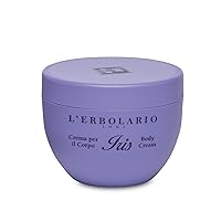 L’Erbolario Iris Body Cream - Moisturizer for Dry Skin - With Iris Flower, Almond Oil, and Marshmallow Extracts - Rich, Buttery Hydration - 10.1 oz