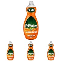 Palmolive Ultra Dish Liquid, Orange, Antibacterial, 32.5 Fl Oz (Pack of 4)