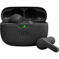 JBL Vibe Beam True Wireless Bluetooth In-Ear Headphones - Black (Renewed)