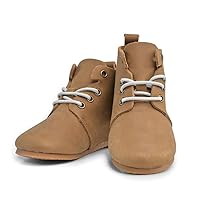 Piper Finn High Top Oxford Kids Shoes Girls & Boys Dress Shoes Girls' & Boys' Oxfords Ankle Toddler Boots with Waxed Leather, Cotton Laces, Cushioned Insoles & Nonskid Rubber Soles