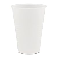 Y7 7 oz Trans Ribbed Wall PS Cup (Case of 2500)