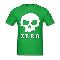 Zero Skateboards Skateboard T-Shirts for Men Forest Green