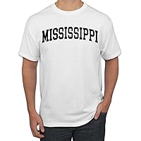 Wild Bobby State of Mississippi College Style Fashion T-Shirt