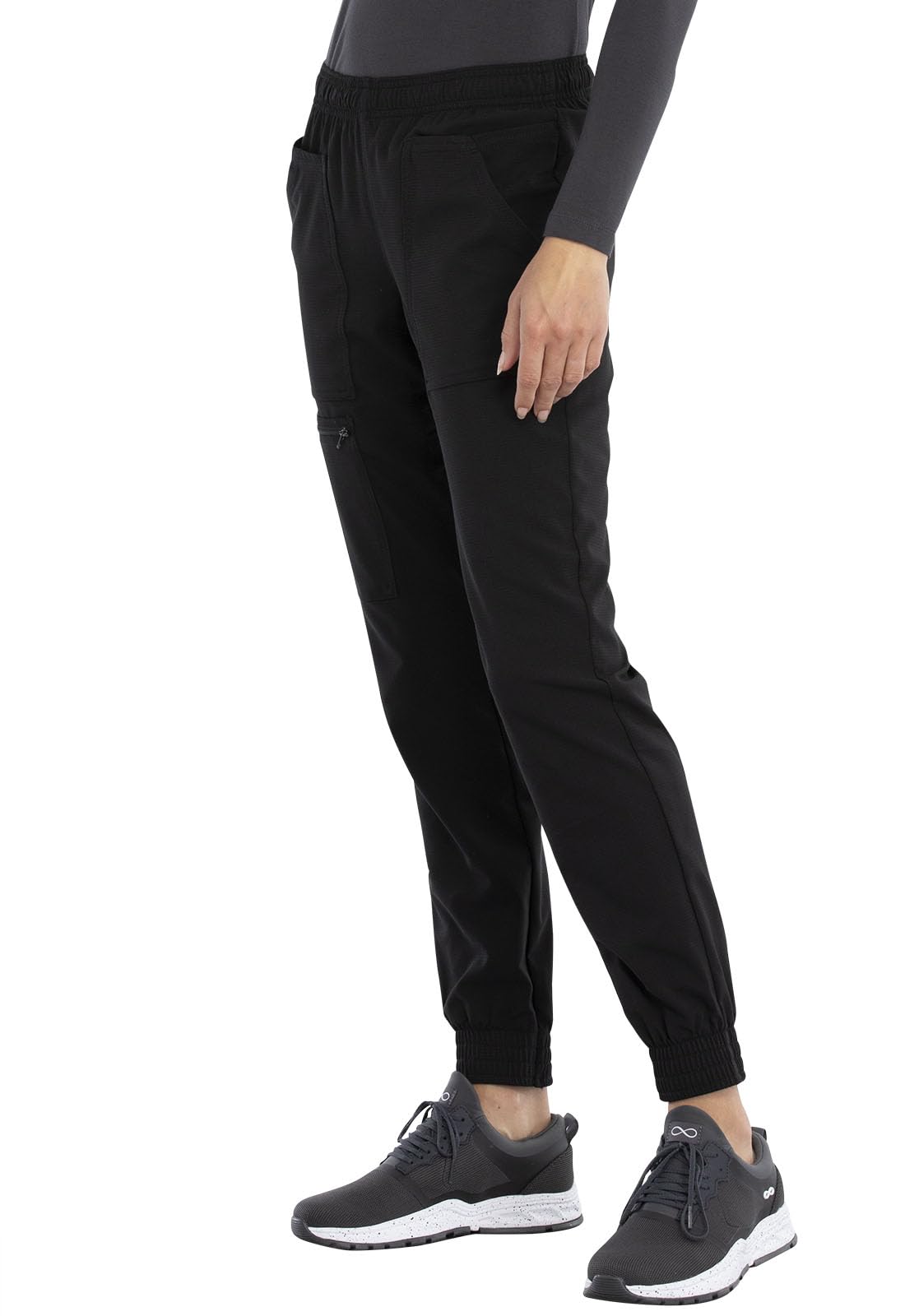 Cherokee Women's Mid Rise Tapered Leg Jogger Scrubs Pant