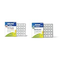 Boiron Arnicare Bruise & Pain Relief Tablets Bundle - 60 Count Each for Swelling, Discoloration, Muscle Pain, Joint Soreness from Injuries