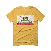 California Republic Bear Cali Retro Vintage for Men T Shirt