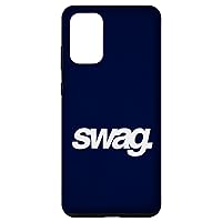 Galaxy S20+ The word swag italic typography Case