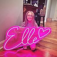 Custom Neon Signs, Neon Sign Customizable for Wall Decor, Personalized Led Neon Light Signs for Bedroom Wedding Birthday Party,Man Cave Bar Cafe Game Room Beauty Shop Business Logo Led Name Sign