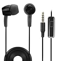 in-Ear Stereo Earbuds Compatible with Amazon Fire HD 8 (2020) Digital+ Hands-Free Built-in Microphone True Solid Crisp Clear Audio! (3.5mm, 1/8, 3.5ft, Black)