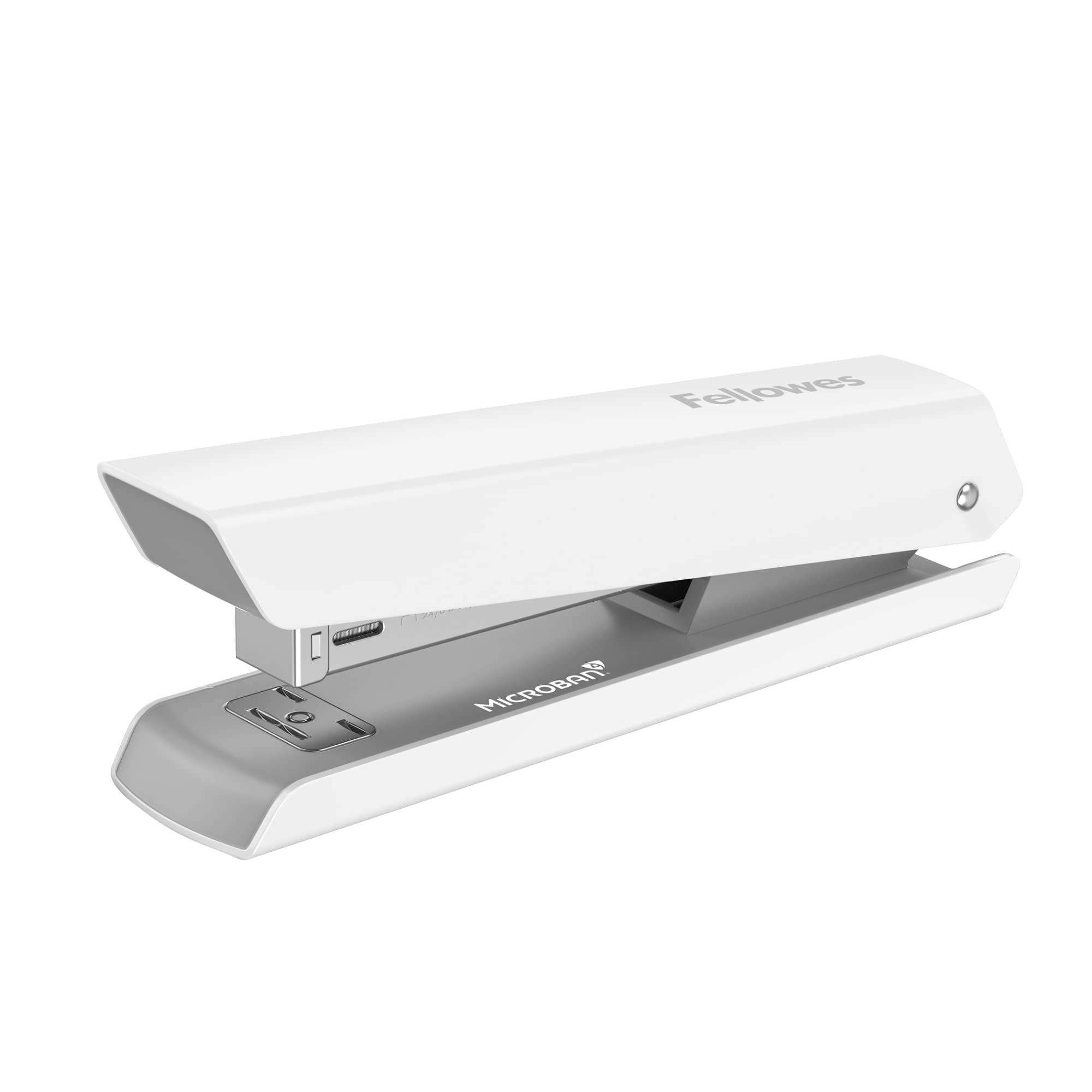 Fellowes LX820 Classic Desktop and Office Stapler for Classroom, Home and Work, Holds Full Strip of Staples, 20 Sheet Capacity, White