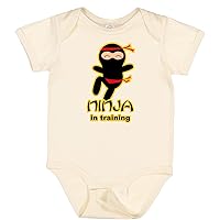 inktastic Ninja in Training Baby Bodysuit