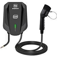32A 7KW Type 2 Electric Car Charger – Wall Mounted EV Charging Station with Smart Card Activation Gray