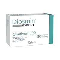 Dulàc - Hemorrhoid and Leg Vein Supplement Omniven 500-80 Tablets Diosmin, Horse Chestnut Extract, Butchers Broom, Hesperidin for Varicose and Spider Veins
