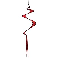 In the Breeze 29-inch Red Twister Tail, Kite Accessory, Outdoor Decoration Spinner, 5197