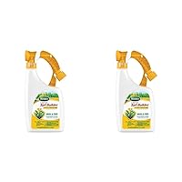 Liquid Turf Builder with Plus 2 Weed Control, Liquid Weed Killer and Fertilizer, 32 fl. oz. (Pack of 2)