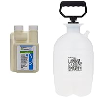 Syngenta - A12690A - Demand CS - Insecticide - 8oz & Flo-Master by Hudson 24101 1 Gallon Lawn and Garden Tank Sprayer, Translucent