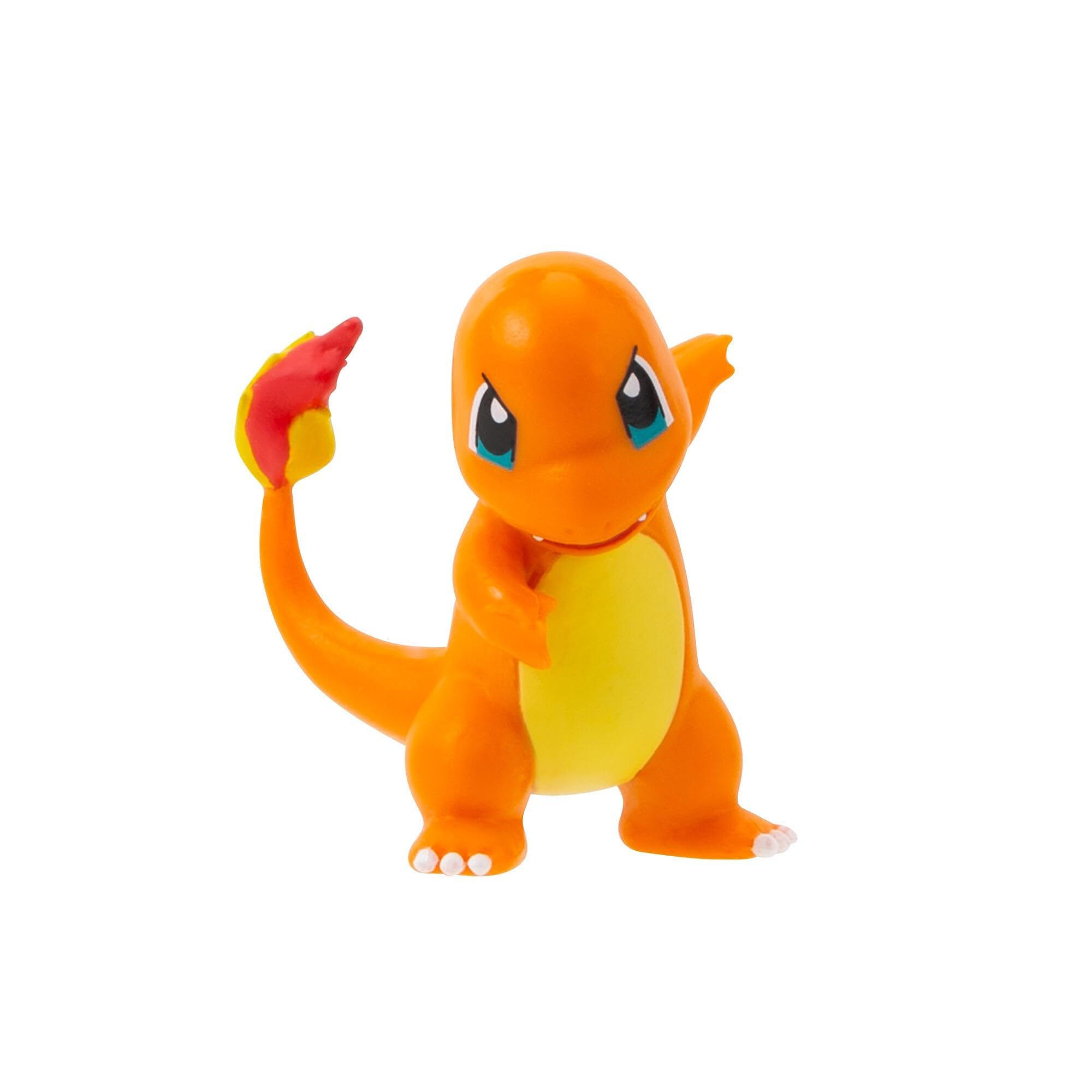 Pokemon Battle Figure 8-Pack - Comes with 2” Pikachu, 2” Bulbasaur, 2” Squirtle, 2” Charmander, 3