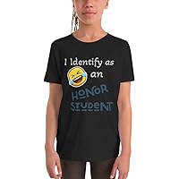 I Identify As an Honor Student - Youth Short Sleeve T-Shirt