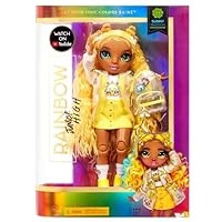 Rainbow High Junior High Fashion Doll with Accessories 9 Inch Collect All 6 Colors of The Rainbow (Sunny Madison)