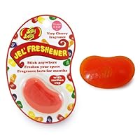 Pearlessence Jelly Belly Jel' Freshener with Suction Cup, Very Cherry (Pack of 3)