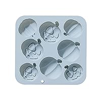Halloween Pumpkin Baking Mold Cake Silicone Mold For DIY Crafting Candy Fondant Molds Cupcake Chocolate Toppers Decor Halloween Three-dimensional Pumpkin Mold DIY Crystal Resin For Chocolate