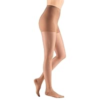 mediven Sheer & Soft for Women, 20-30 mmHg - Closed Toe Leg Circulation, Pantyhose Compression Stockings for Women, Sheer Leg Support Compression Hosiery, III, Natural