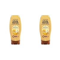 Garnier Whole Blends Repairing Conditioner Honey Treasures, Damaged Hair, 22 fl; oz. (Pack of 2)