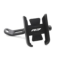 Bike Phone Holder For YAMA-&HA YZFR7 2021 2022 YZF-R7 Motorcycle Accessories Aluminum Mobile Phone Bracket Stand Holder Powersports Electrical Device Mounts ( Color : Rearview mirror without USB(1) )