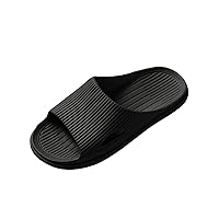 Heated Slippers for Men Microwavable Gentlemen Couple Slippers Bathroom Slippers Flat Solid Mens Slippers