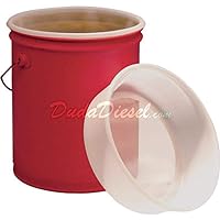 Duda Energy fs5:25u 5 gal EZ Strainer Insert, 25 Micron for Bucket Pail Filtering, Water Paint, Biodiesel, Wvo Wmo Vegetable Oil, 12
