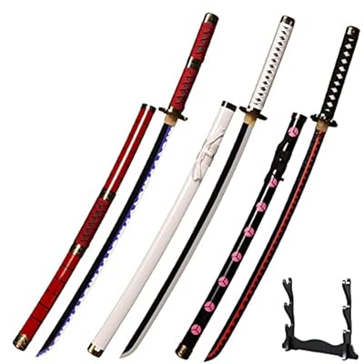 Hobbies collection One Piece Roronoa Zoro Katana Bamboo Blade Anime swords  for Cosplay Kitetsu shisui Sword - AliExpress