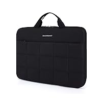 BAGSMART 13-14 inch Laptop Case Sleeve with Handle, Fluffy Padded Laptop Bag with Anti-theft Zipper, Macbook Case Fitted with Macbook Air/Pro 13.3 inch, Puffy Laptop Cover Fitted with Dell, HP, Lenovo