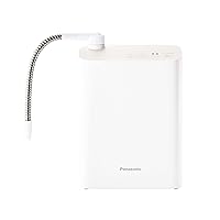 Panasonic TK-AS31-W Alkaline Ionized Water Purifier, Compact, Removes 19 Substances, Made in Japan, White